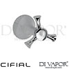Cifial 32217MW.L 32217MW.R Brookhaven Cross 3 4 Inch Wall Stop Valve Spare Parts